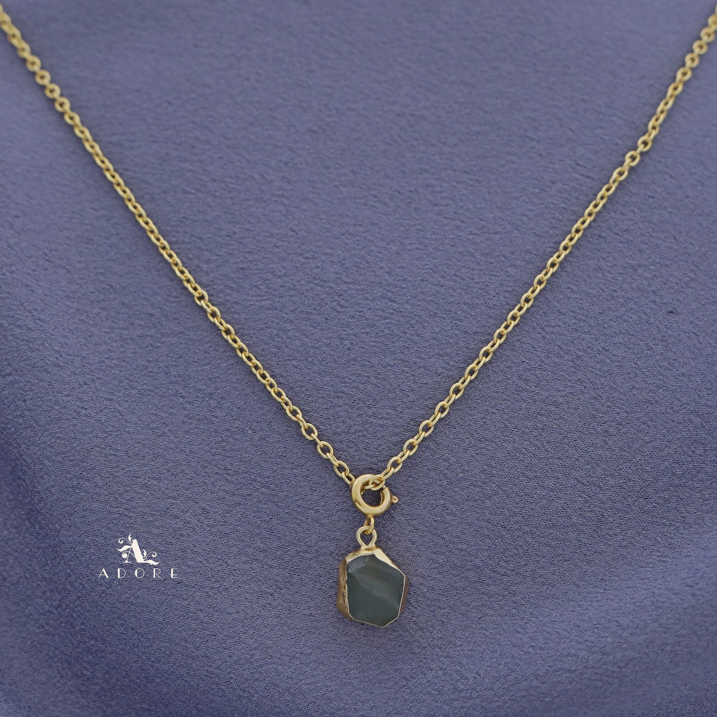 Golden Merrill Raw Stone Neckpiece