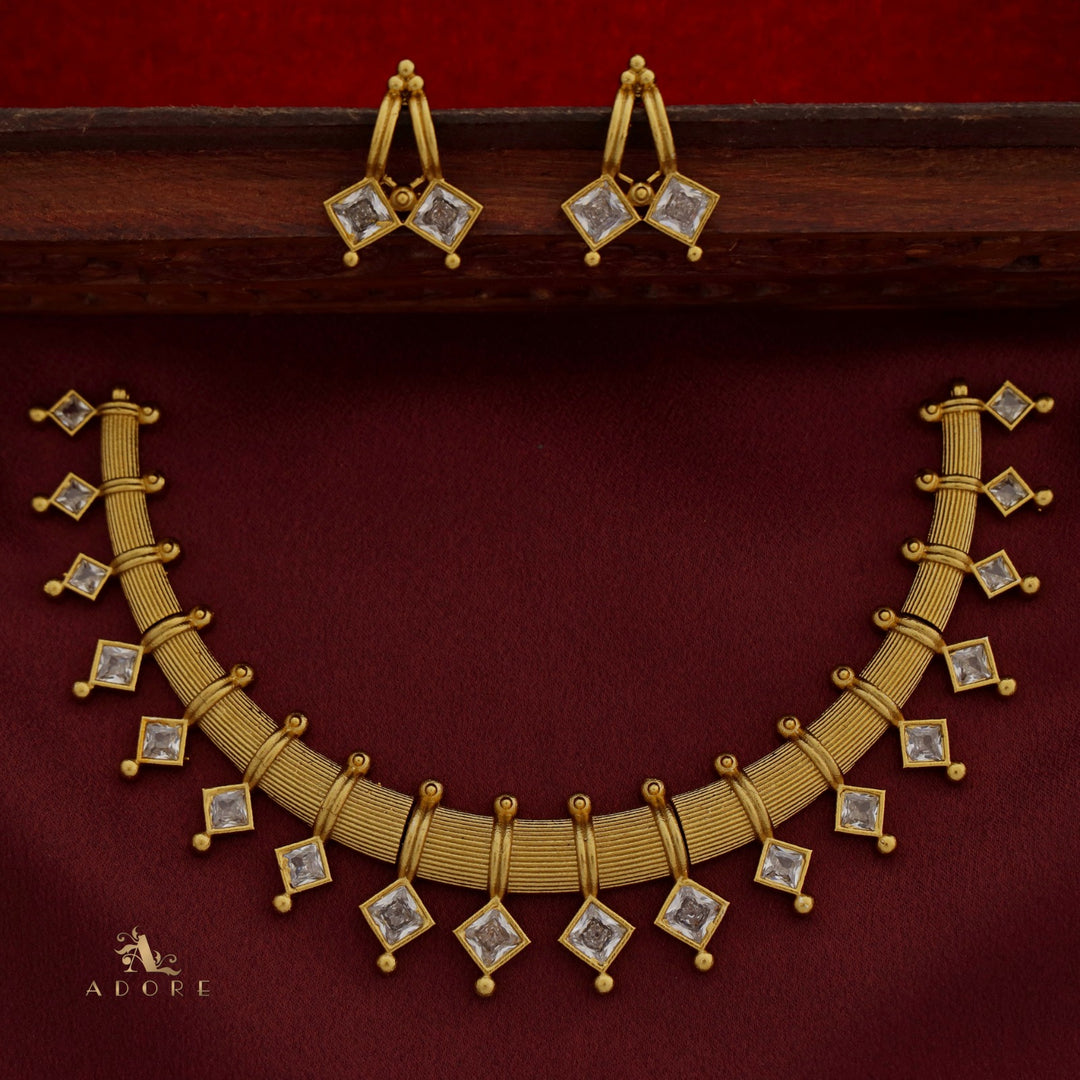 Rudrapriya Neckpiece With Earring