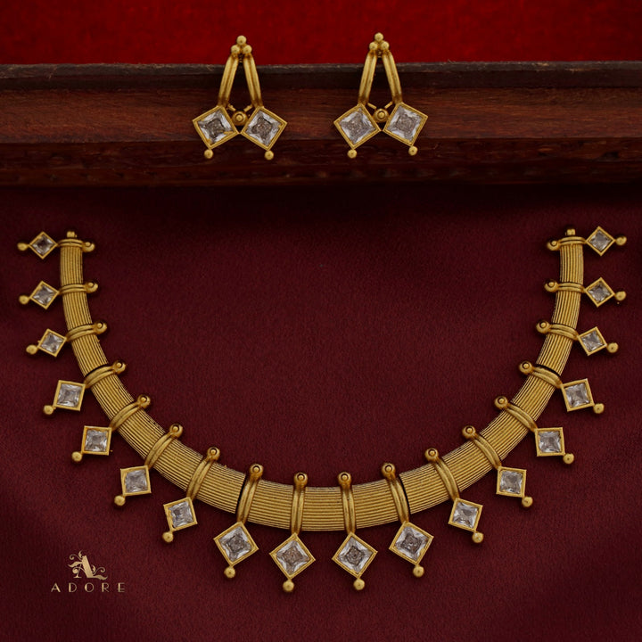 Rudrapriya Neckpiece With Earring