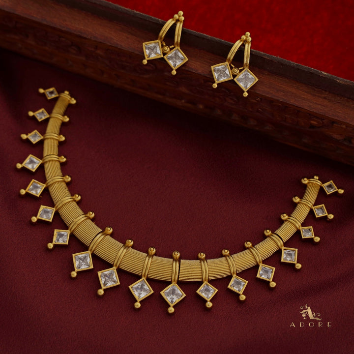 Rudrapriya Neckpiece With Earring