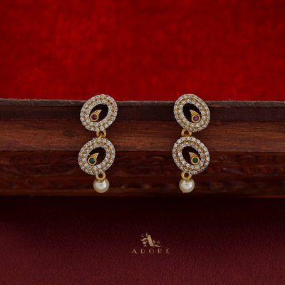 Sargam Short Neckpiece With Earring