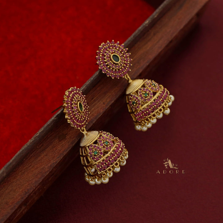 Vagmi Pearl Jhumka