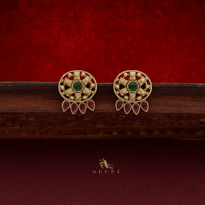 Sauravi Reversible Neckpiece With Earrings