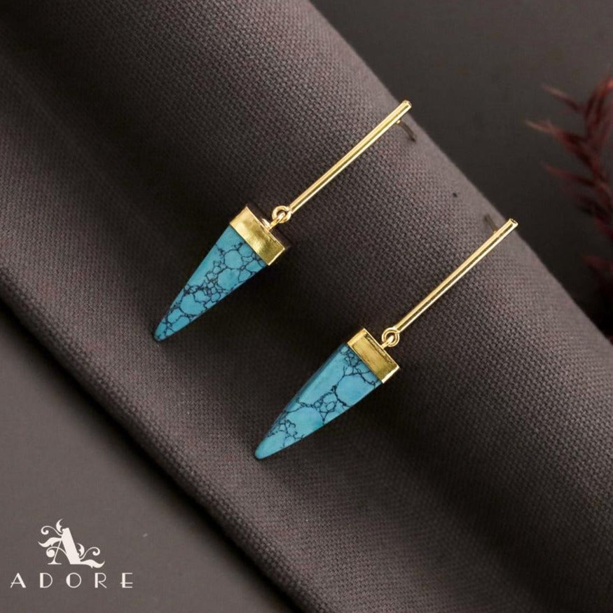 Golden Stick Corn Earring