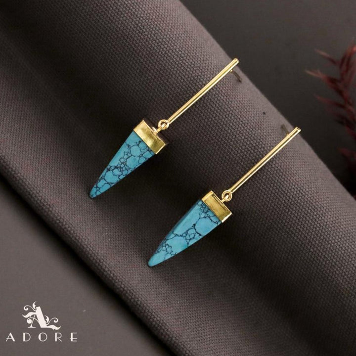 Golden Stick Corn Earring