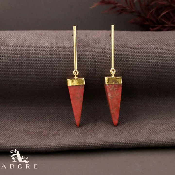 Golden Stick Corn Earring