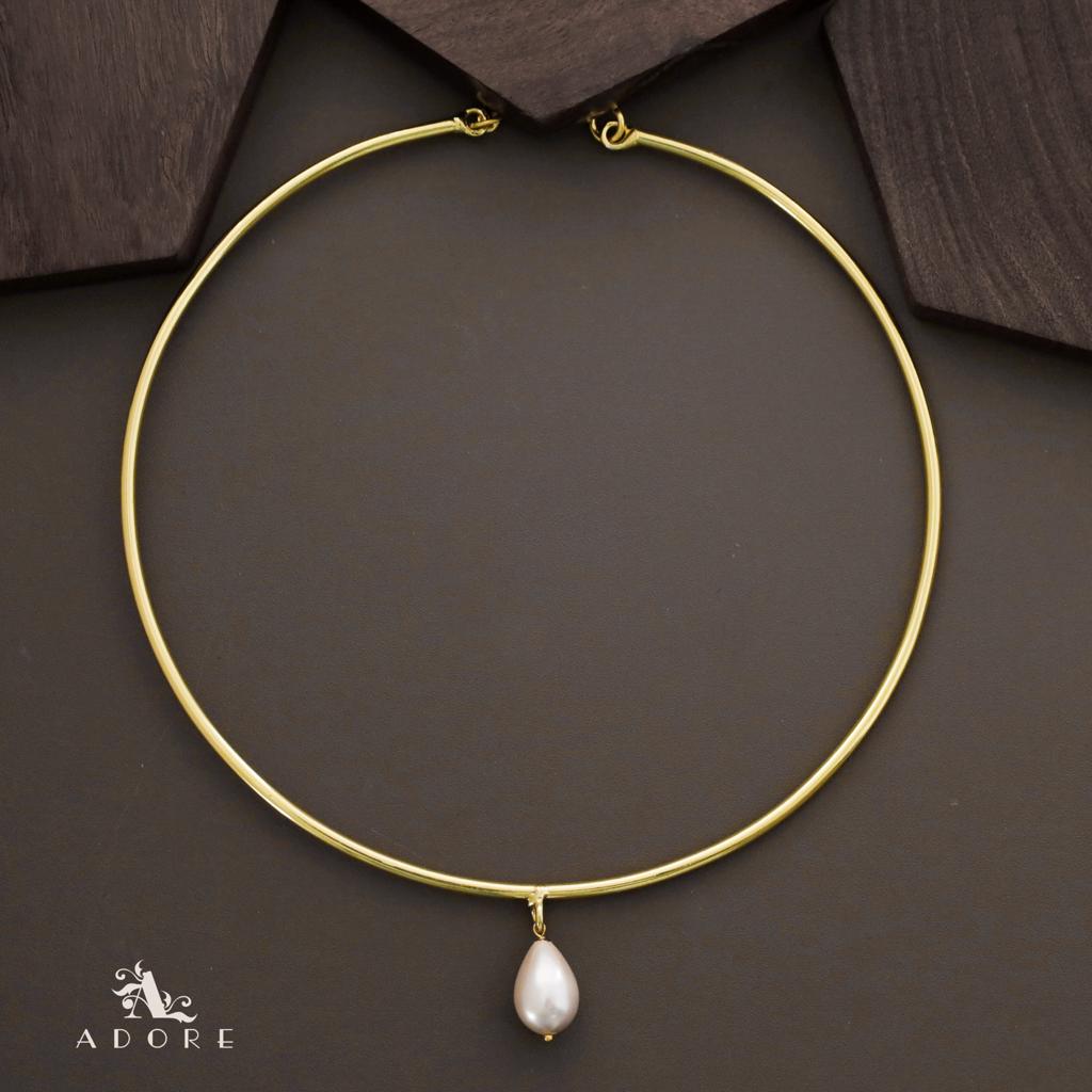 Golden Spiro Neck Cuff