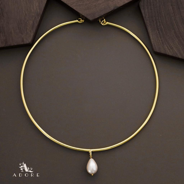 Golden Spiro Neck Cuff