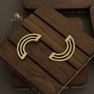 Triple Curviya Earring