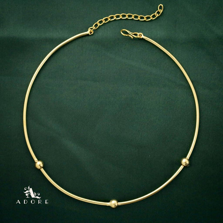 Oneeza Golden 1 layer Neck Cuff