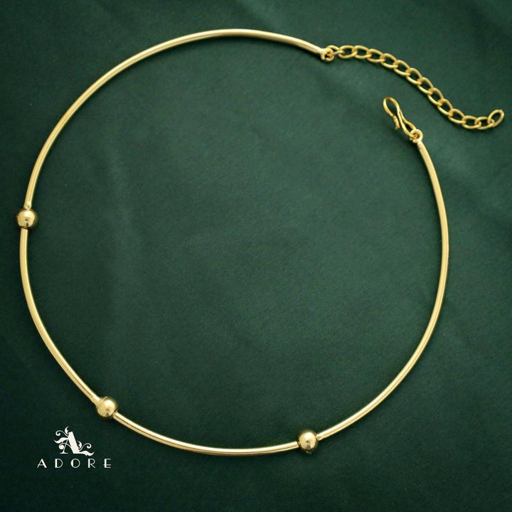 Oneeza Golden 1 layer Neck Cuff