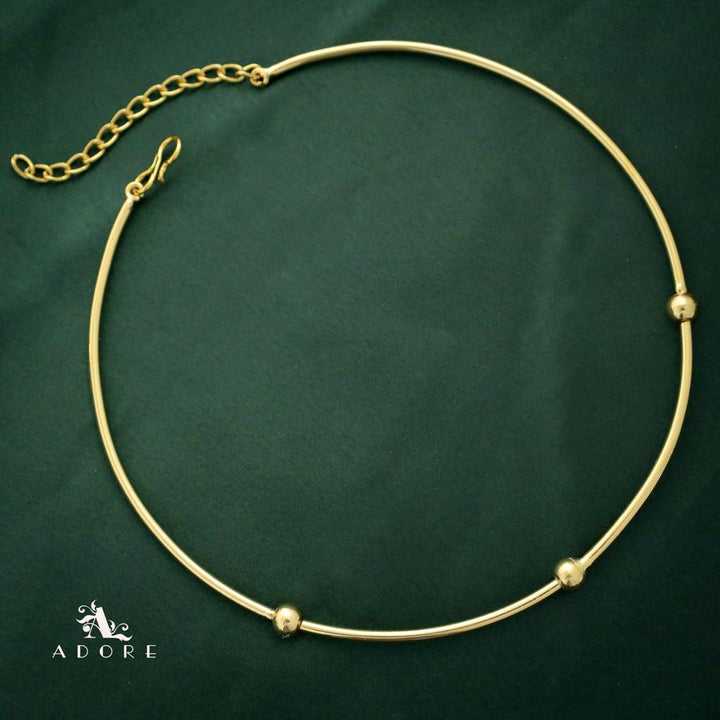Oneeza Golden 1 layer Neck Cuff