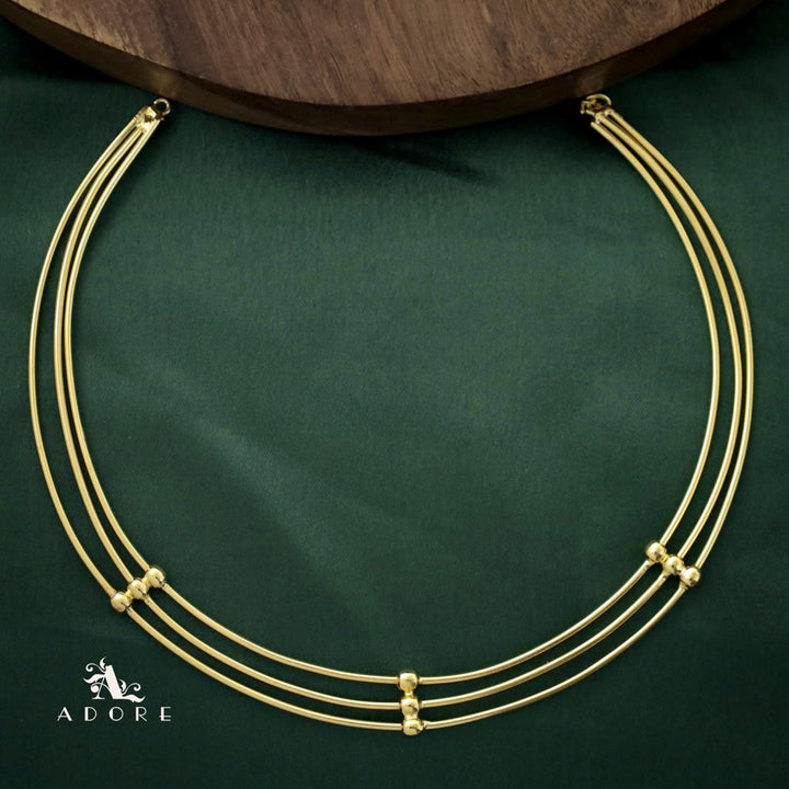 Oneeza Golden 3 layer Neck Cuff