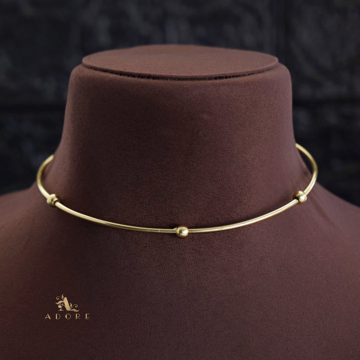Oneeza Golden 1 layer Neck Cuff