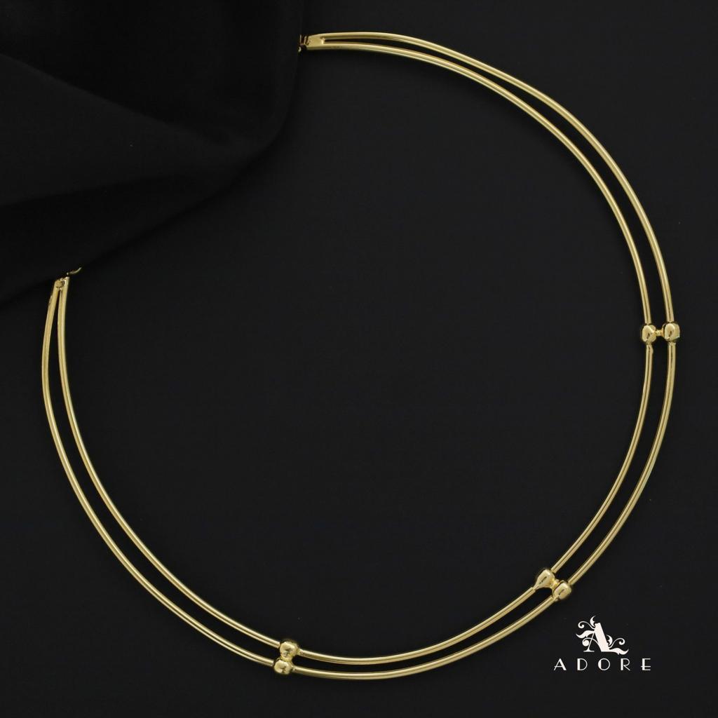Oneeza Golden 2 layer Neck Cuff