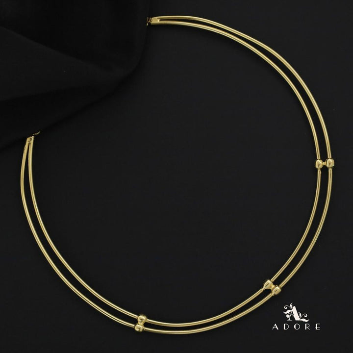 Oneeza Golden 2 layer Neck Cuff