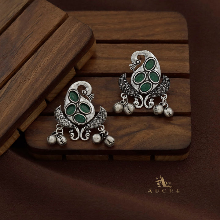 Amidha Mayoora Ghungroo Earring