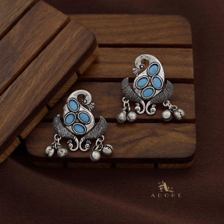 Amidha Mayoora Ghungroo Earring