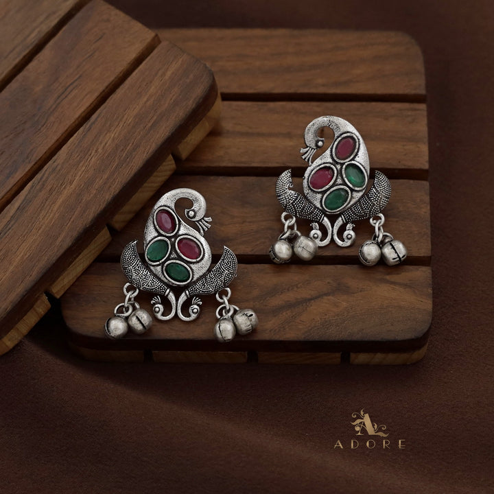 Amidha Mayoora Ghungroo Earring