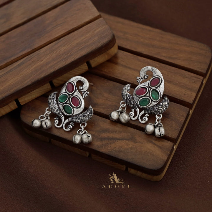 Amidha Mayoora Ghungroo Earring