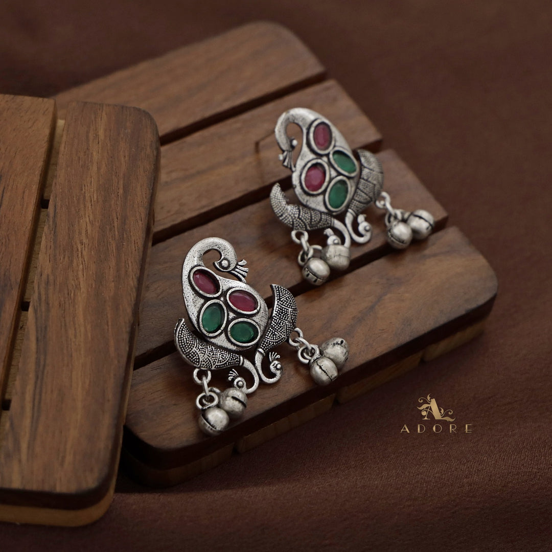 Amidha Mayoora Ghungroo Earring