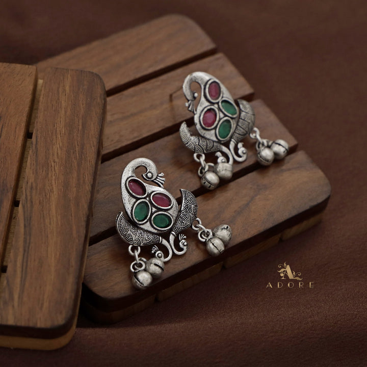 Amidha Mayoora Ghungroo Earring