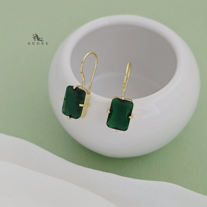 Golden Claw Rectangle Glossy Drop