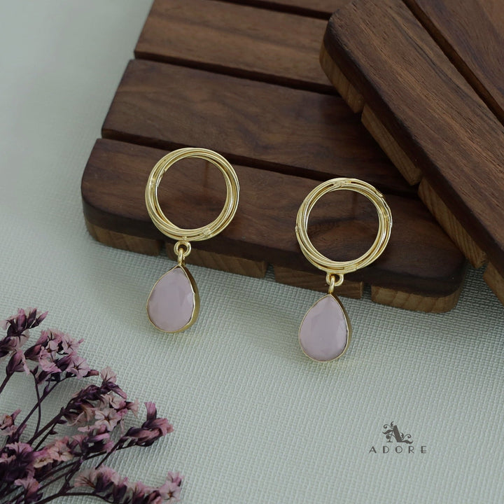 Spiral Eyna Glossy Drop Earring