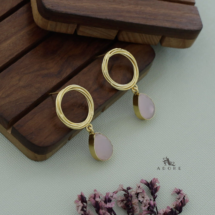 Spiral Eyna Glossy Drop Earring