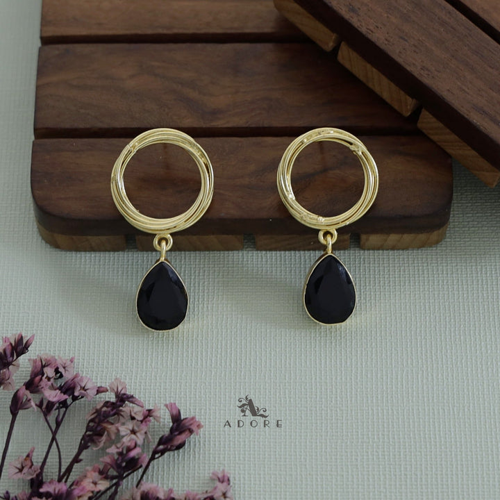Spiral Eyna Glossy Drop Earring