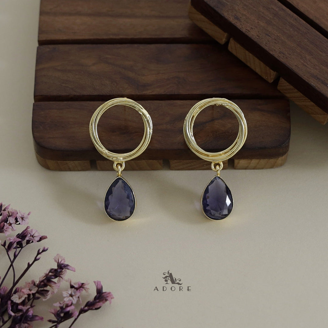Spiral Eyna Glossy Drop Earring