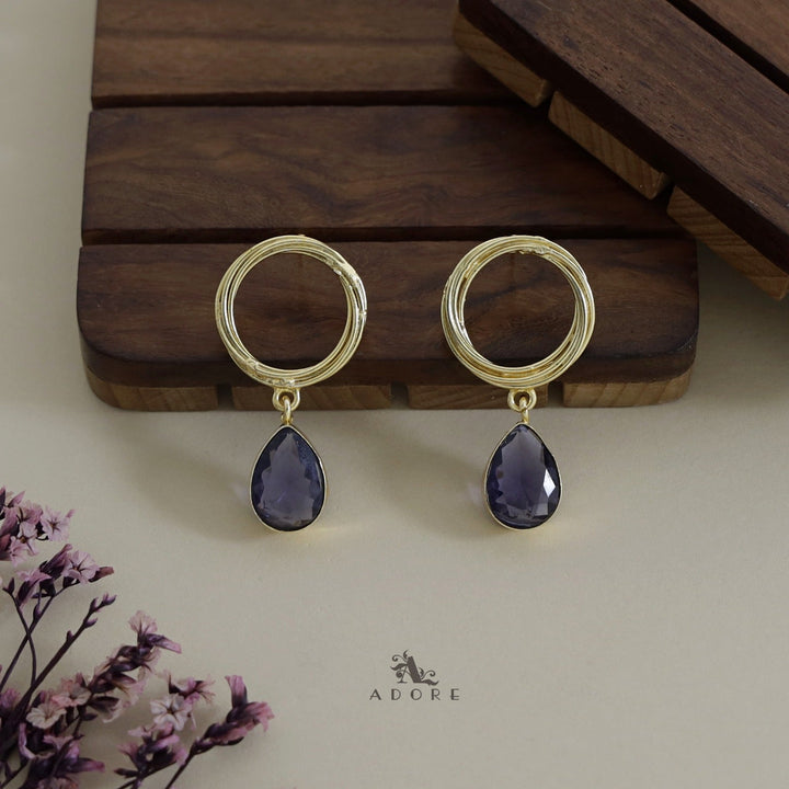 Spiral Eyna Glossy Drop Earring