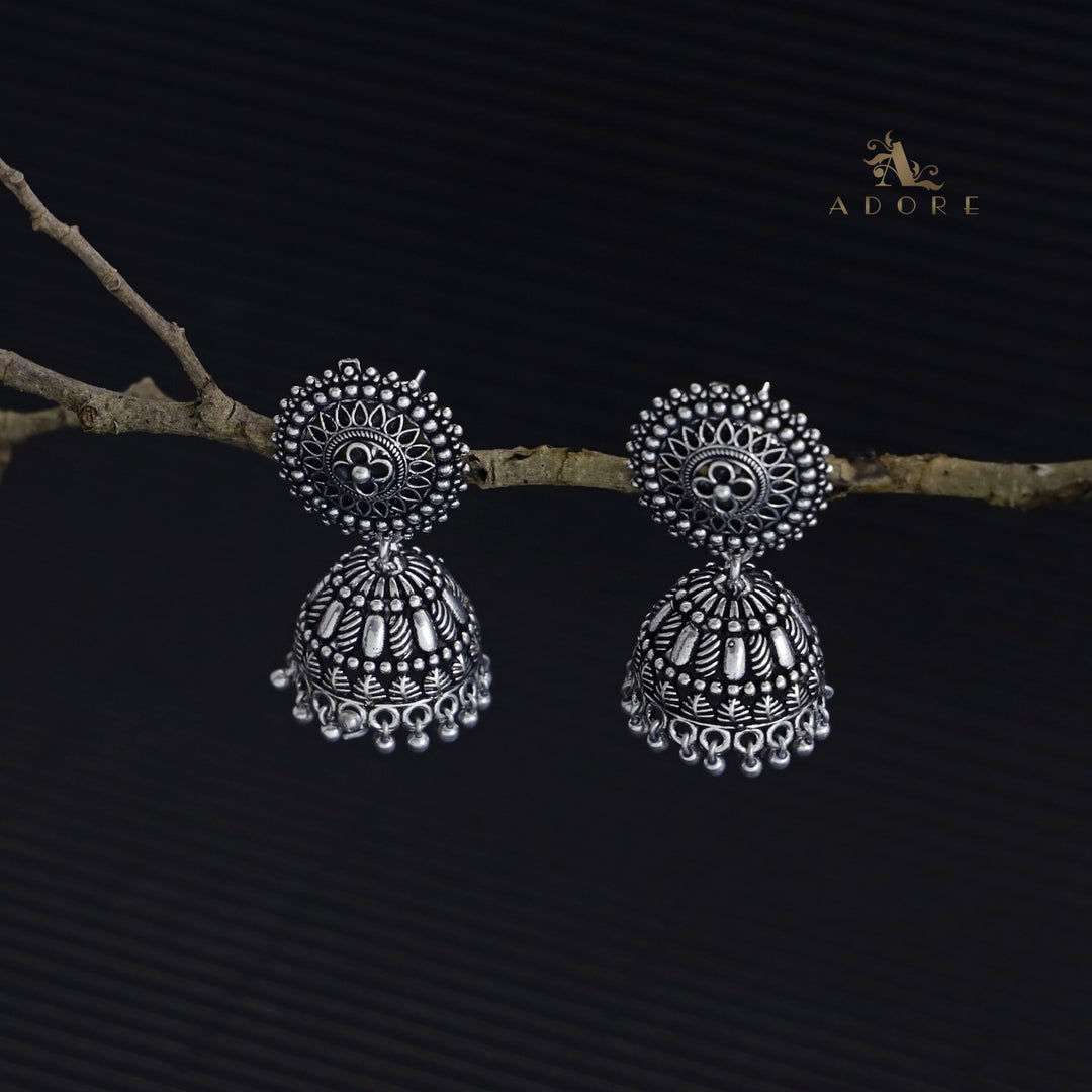Nixa Oxidized Jhumka