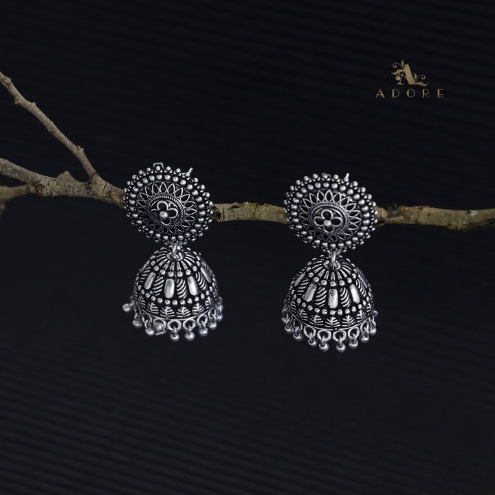 Nixa Oxidized Jhumka
