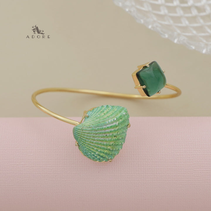 Colour Shell Glossy Diamond Bangle