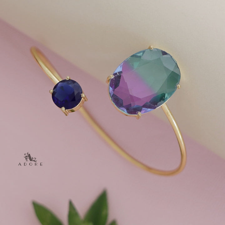 Bailee Ametrine Oval Bangle