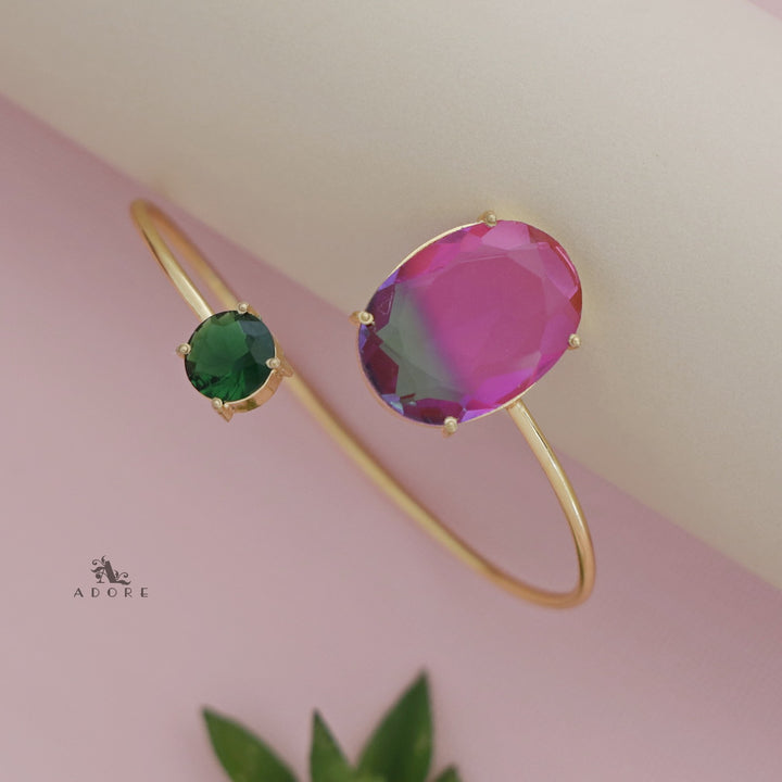 Bailee Ametrine Oval Bangle
