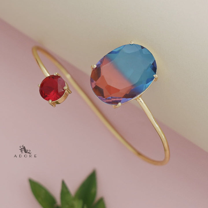 Bailee Ametrine Oval Bangle