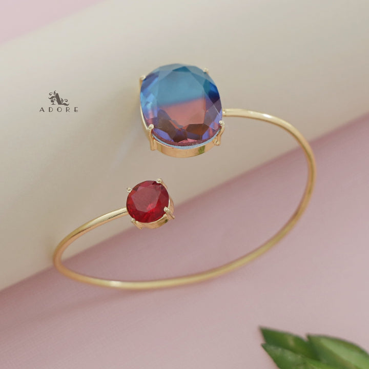 Bailee Ametrine Oval Bangle