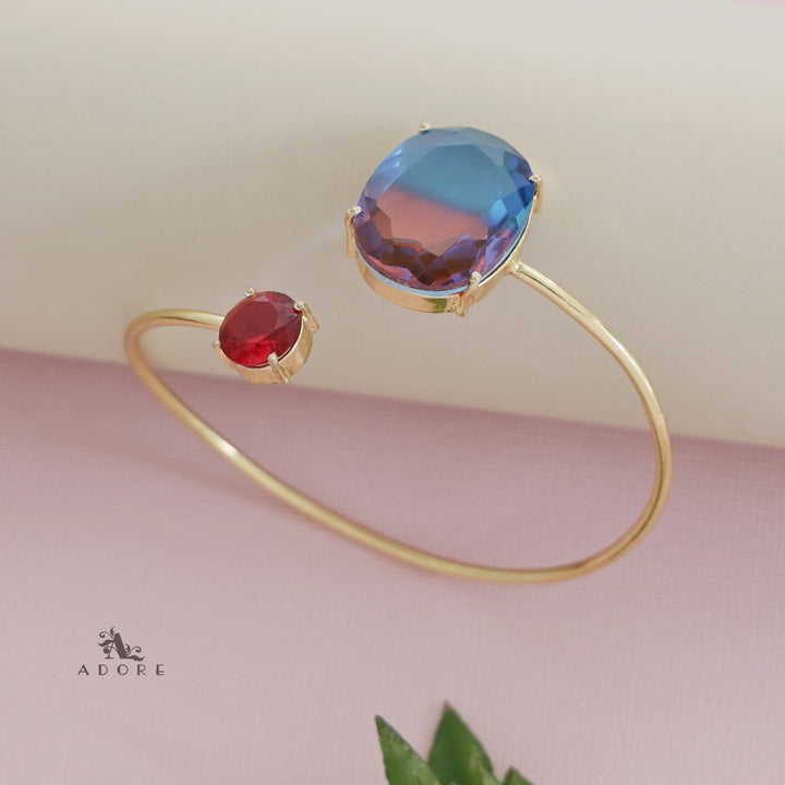 Bailee Ametrine Oval Bangle