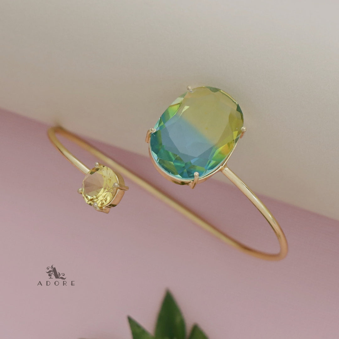 Bailee Ametrine Oval Bangle