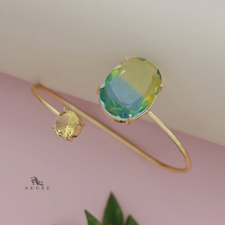 Bailee Ametrine Oval Bangle