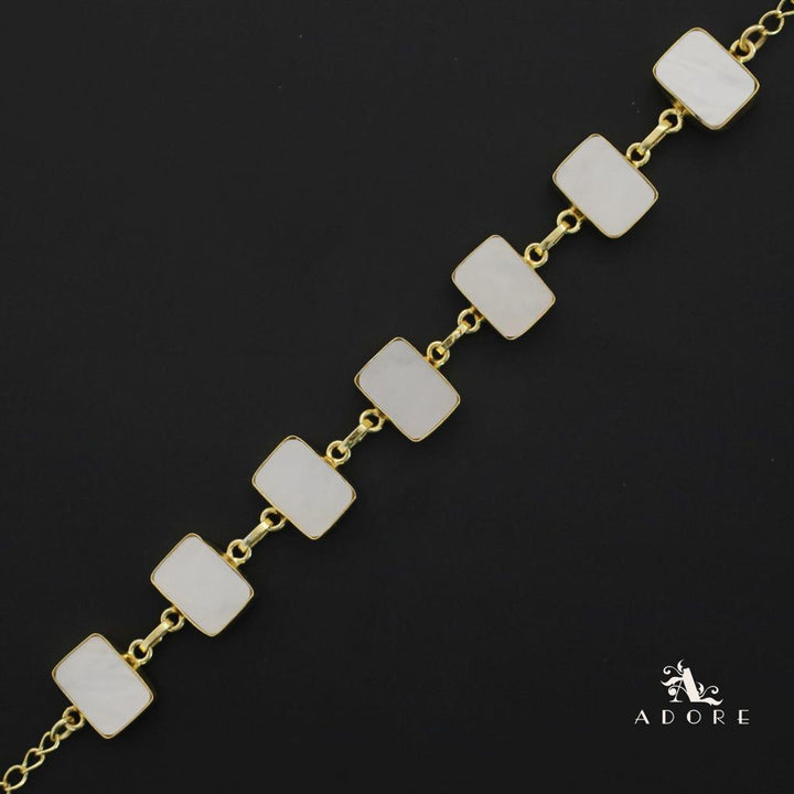 Tikara Rectangle MOP Choker / Short Neckpiece