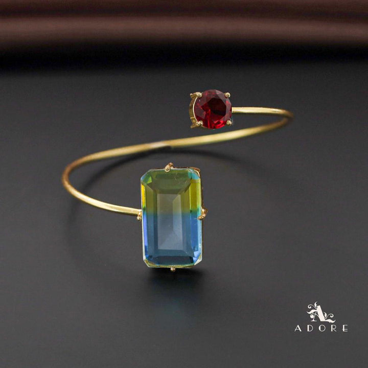 Bailee Ametrine Rectangle Bangle