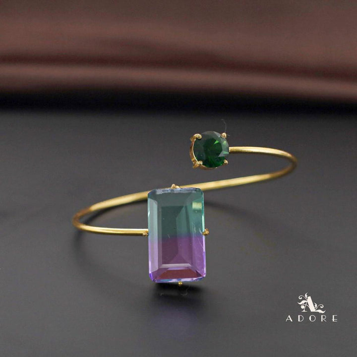 Bailee Ametrine Rectangle Bangle