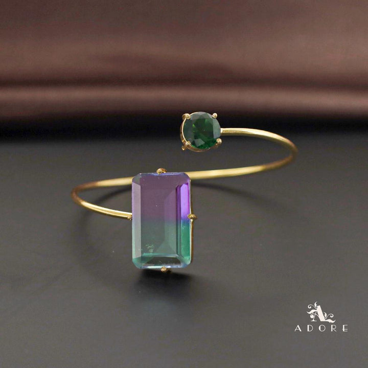 Bailee Ametrine Rectangle Bangle