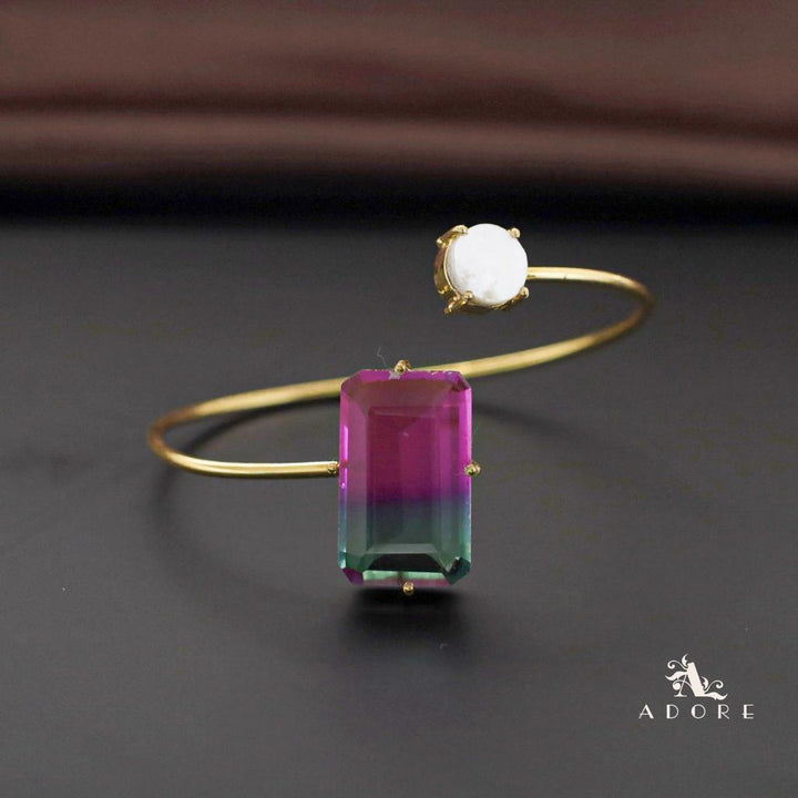 Bailee Ametrine Rectangle Bangle
