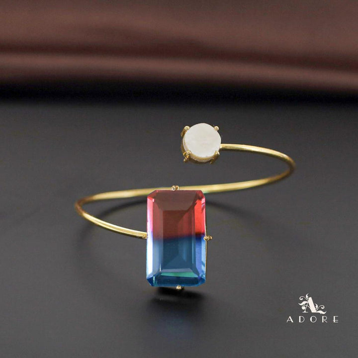 Bailee Ametrine Rectangle Bangle