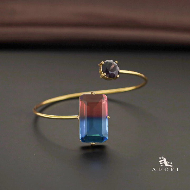 Bailee Ametrine Rectangle Bangle