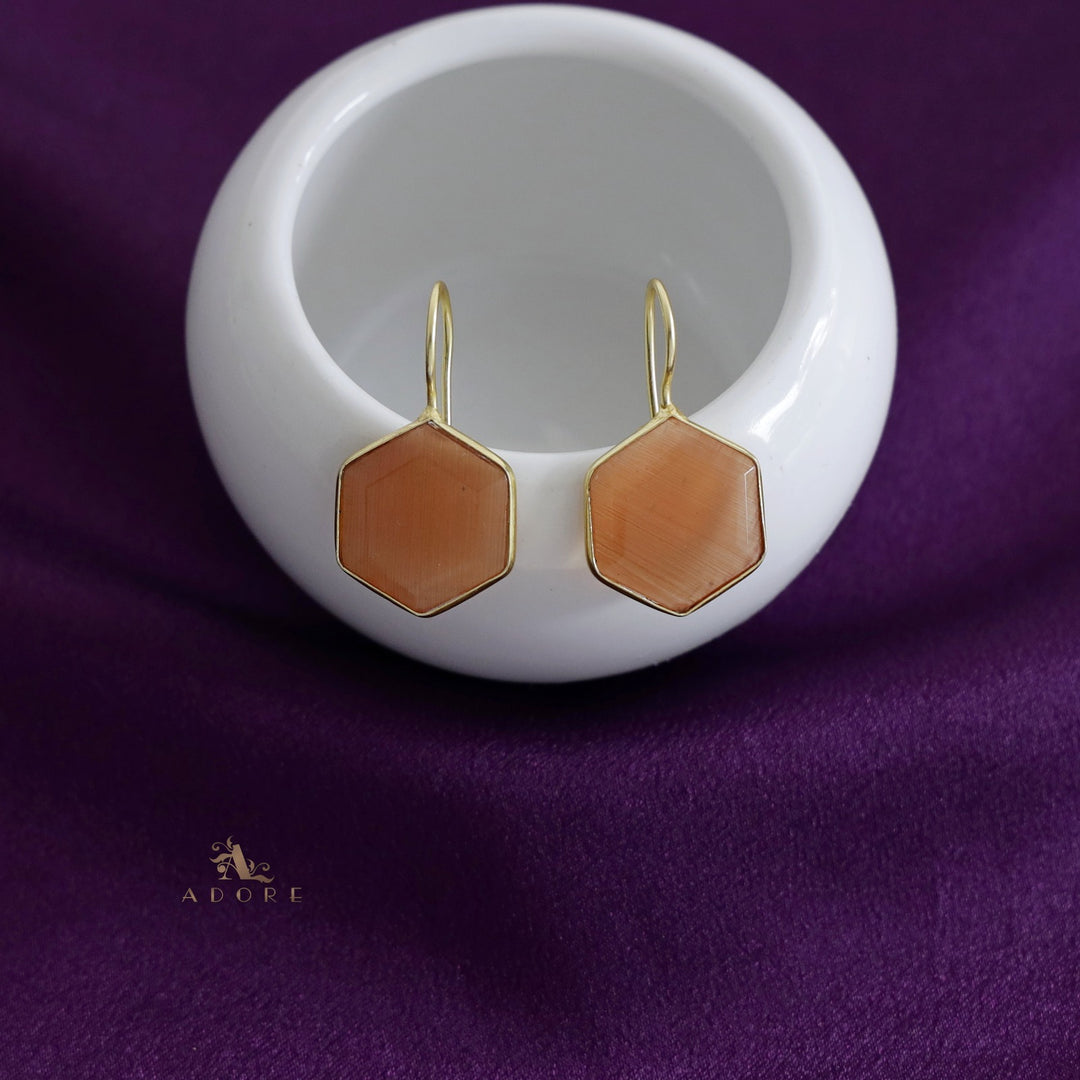 Golden Hexagon Drop